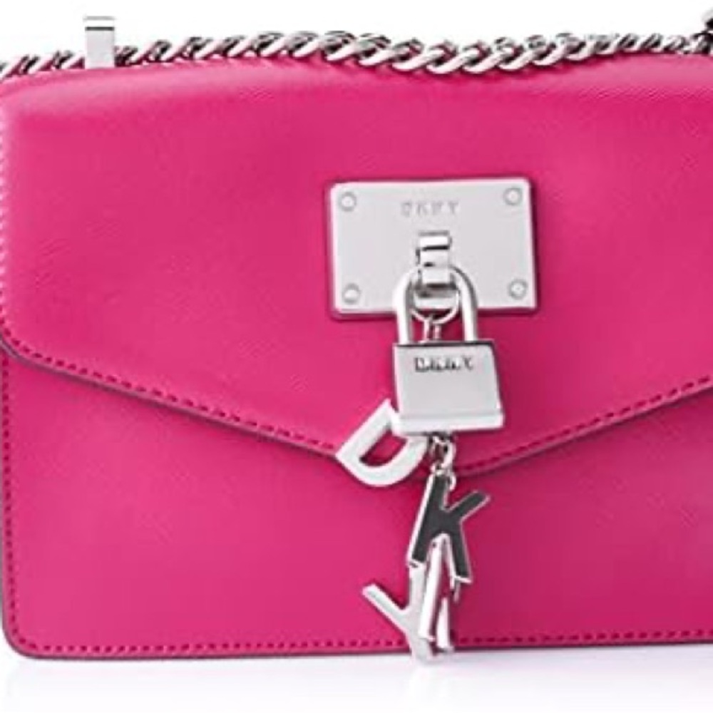 DKNY Pink Chain Shoulder Bag